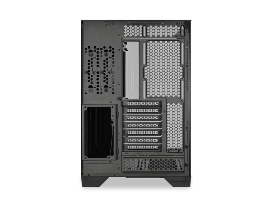 LIAN LI O11 Vision Black Aluminum / Steel / Tempered Glass ATX Mid Tower Computer Case ----- O11VX