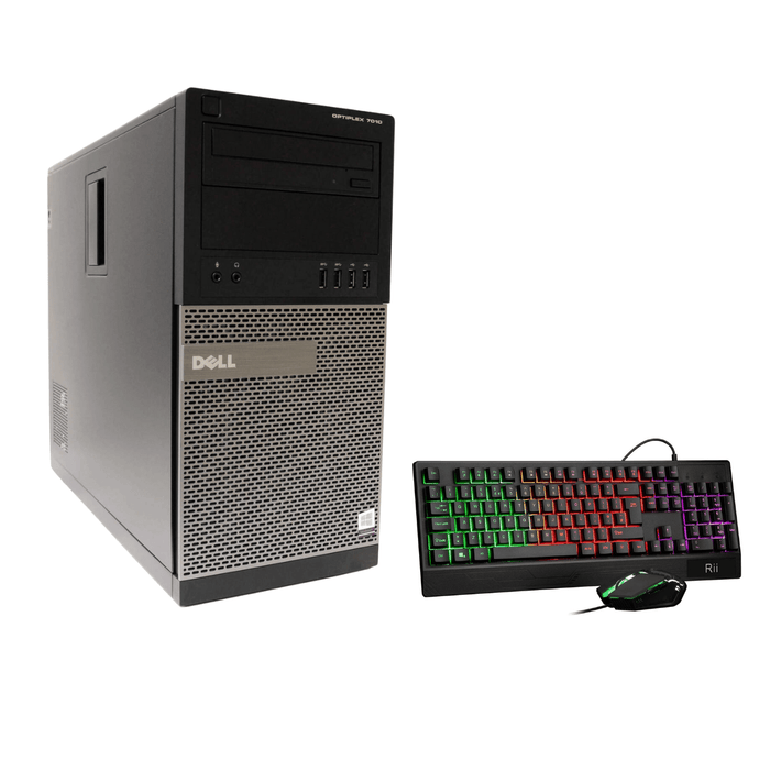 Small Gaming PC i5-3470 8-32GB RAM GPU Your choice Windows 10 Pro Wifi