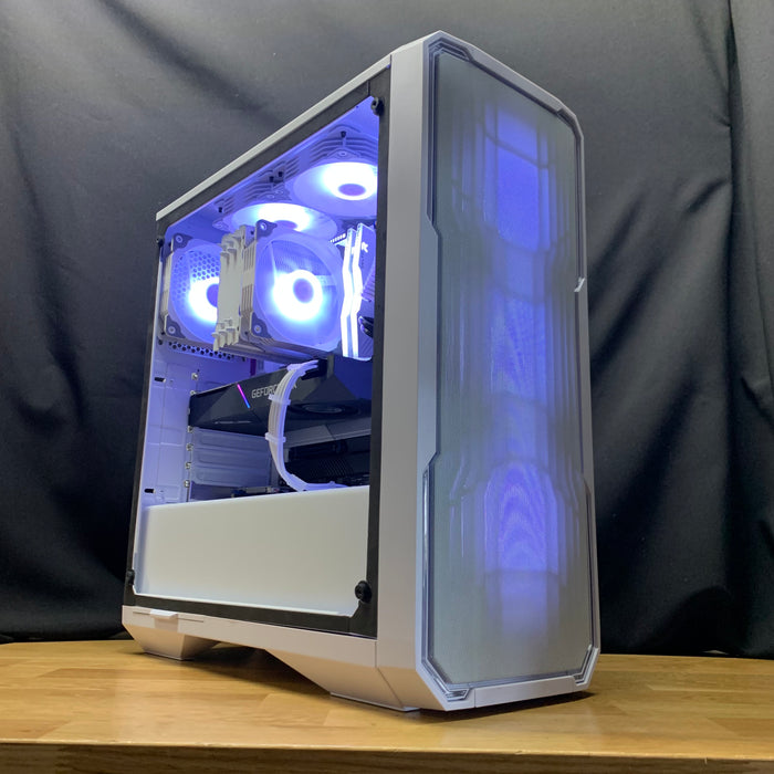 **PRÊT À EXPÉDIER** White Gaming PC (Intel i5-10400F, 2060 Super)